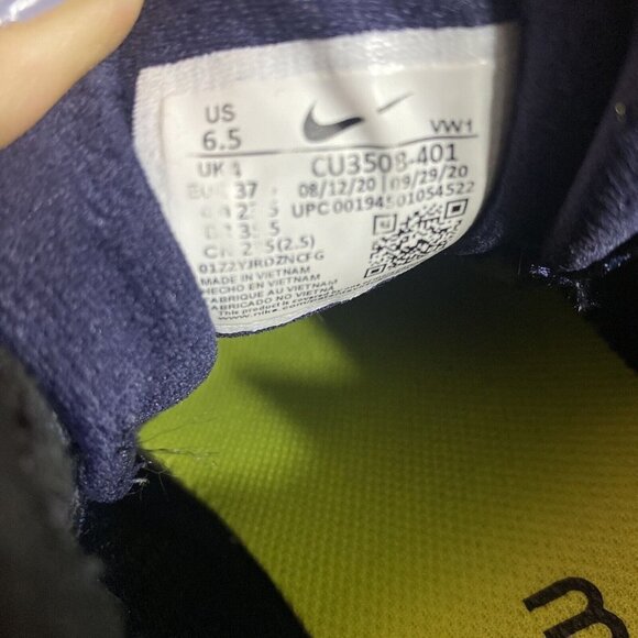 nike Renew Ride 2 CU3508-401 Blackened Blue/Pink Glow-Black Sz 6.5 - Picture 9 of 9